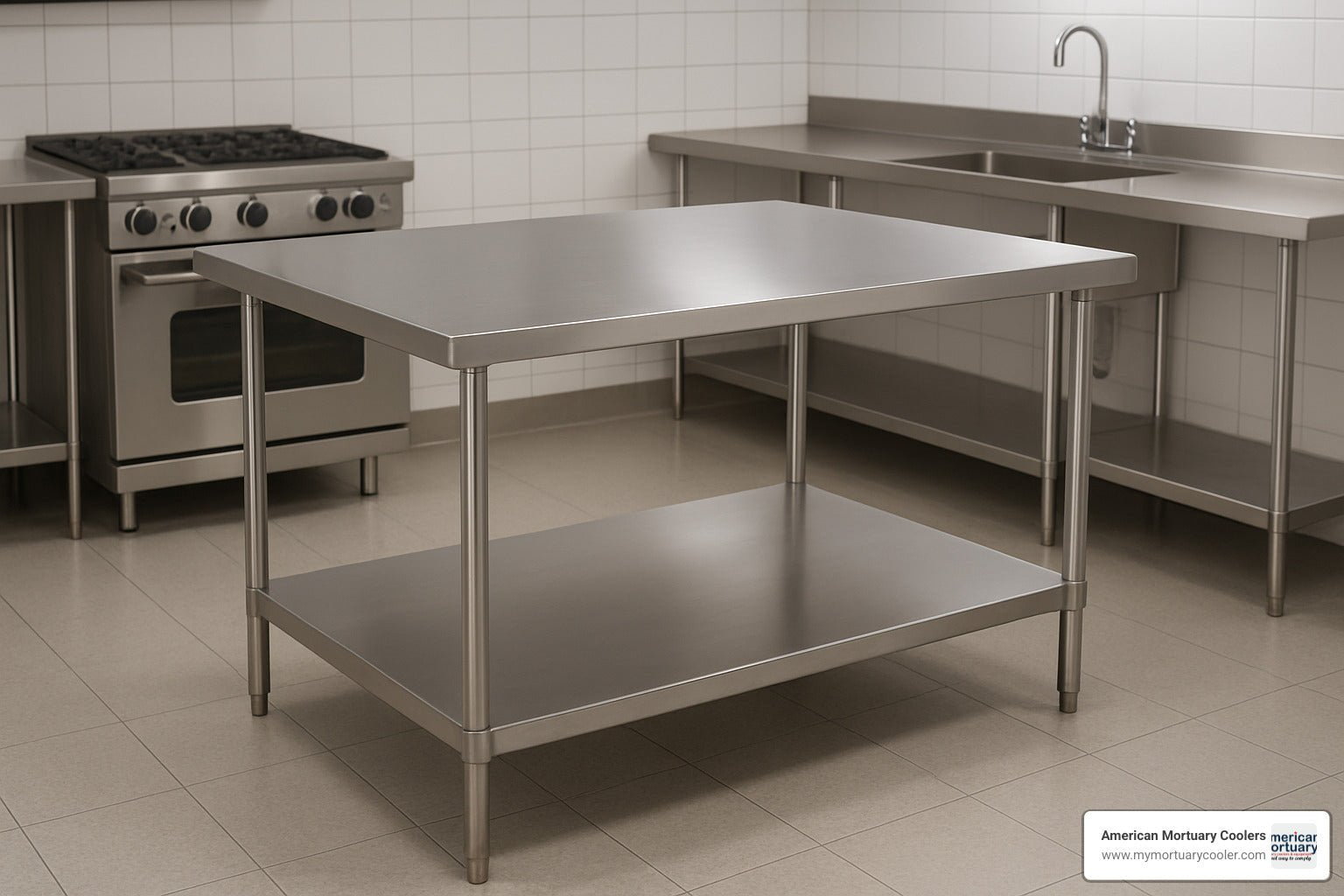 The Complete Guide to Choosing a Stainless Steel Table - American Mortuary Coolers & Equipments The Complete Guide to Choosing a Stainless Steel Table - American Mortuary Coolers & Equipments